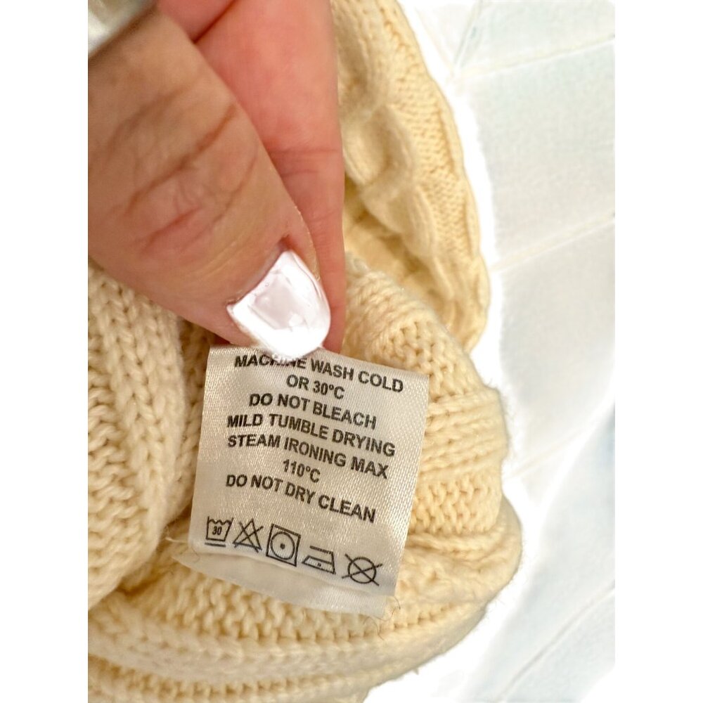 Lovers & Friends Ivory White Emma Sweater - Size S - Picture 7 of 8